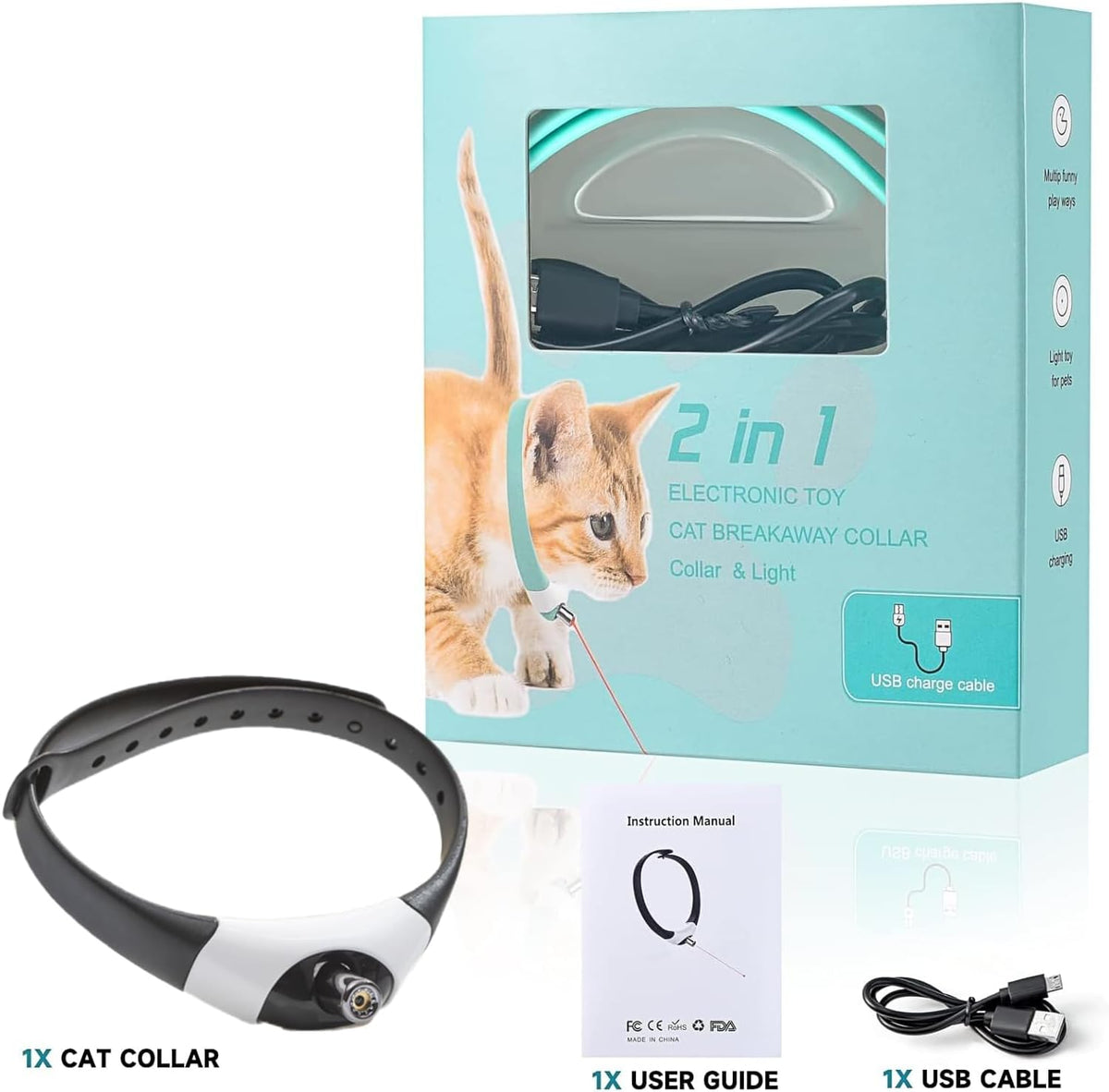 Laser Pointer Collar for Happy Cats